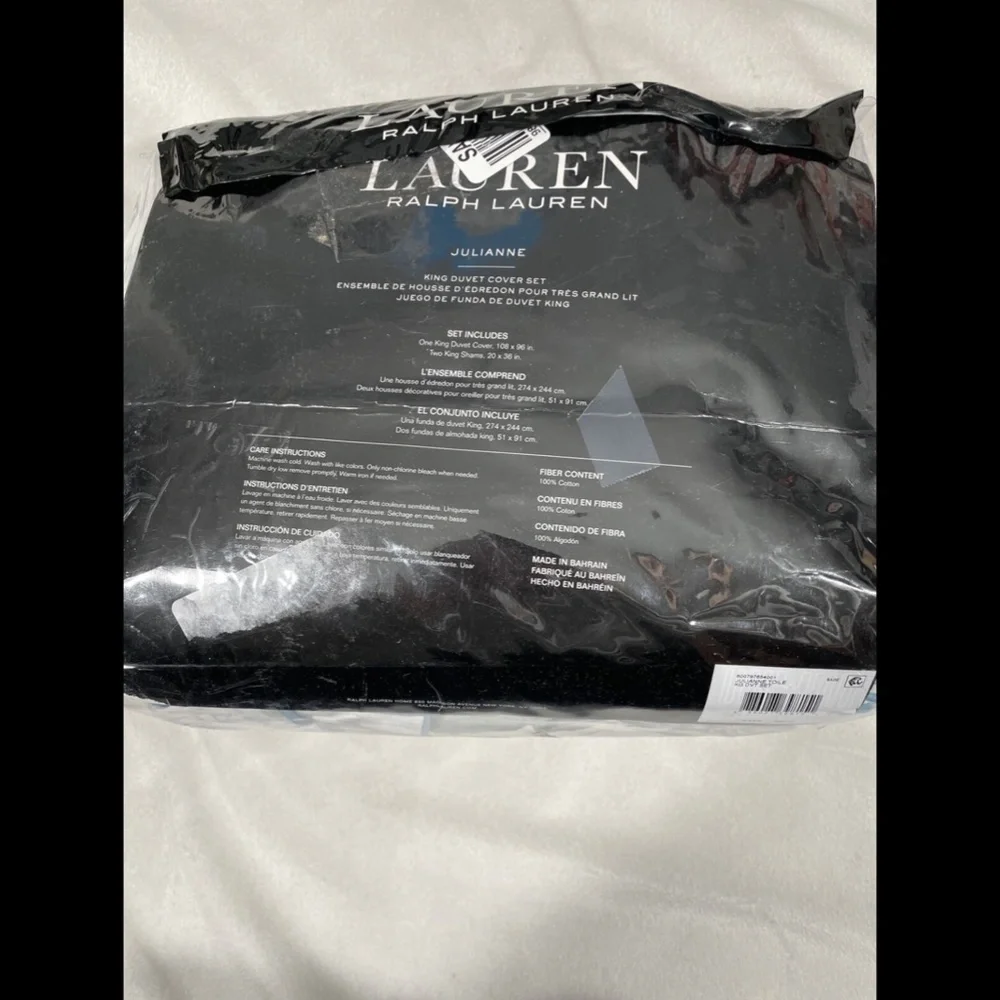 NIB Lauren Ralph‎ Lauren 3PC Julianne Toile King Se